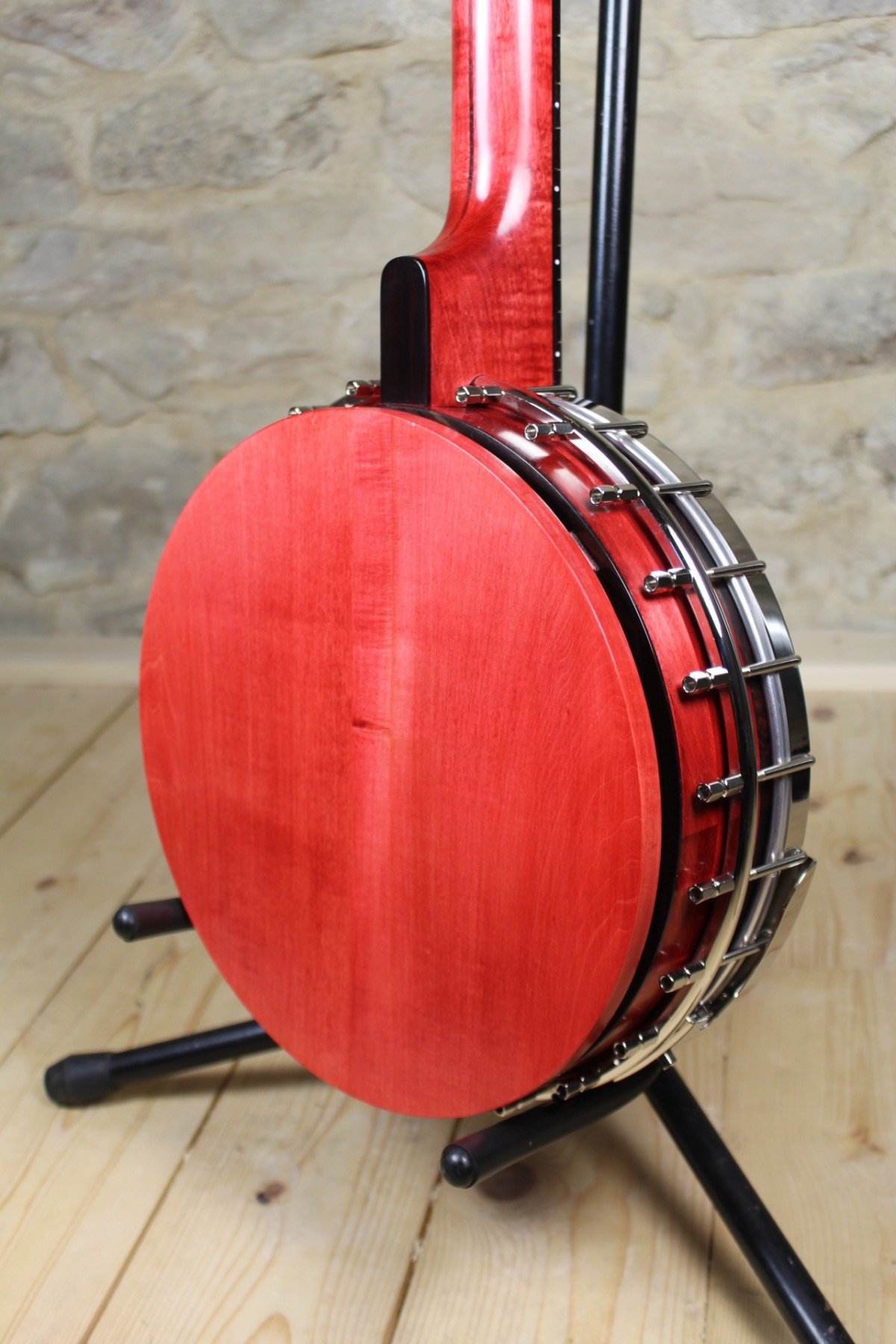 Coral Pink banjo ! Hutchings Banjos