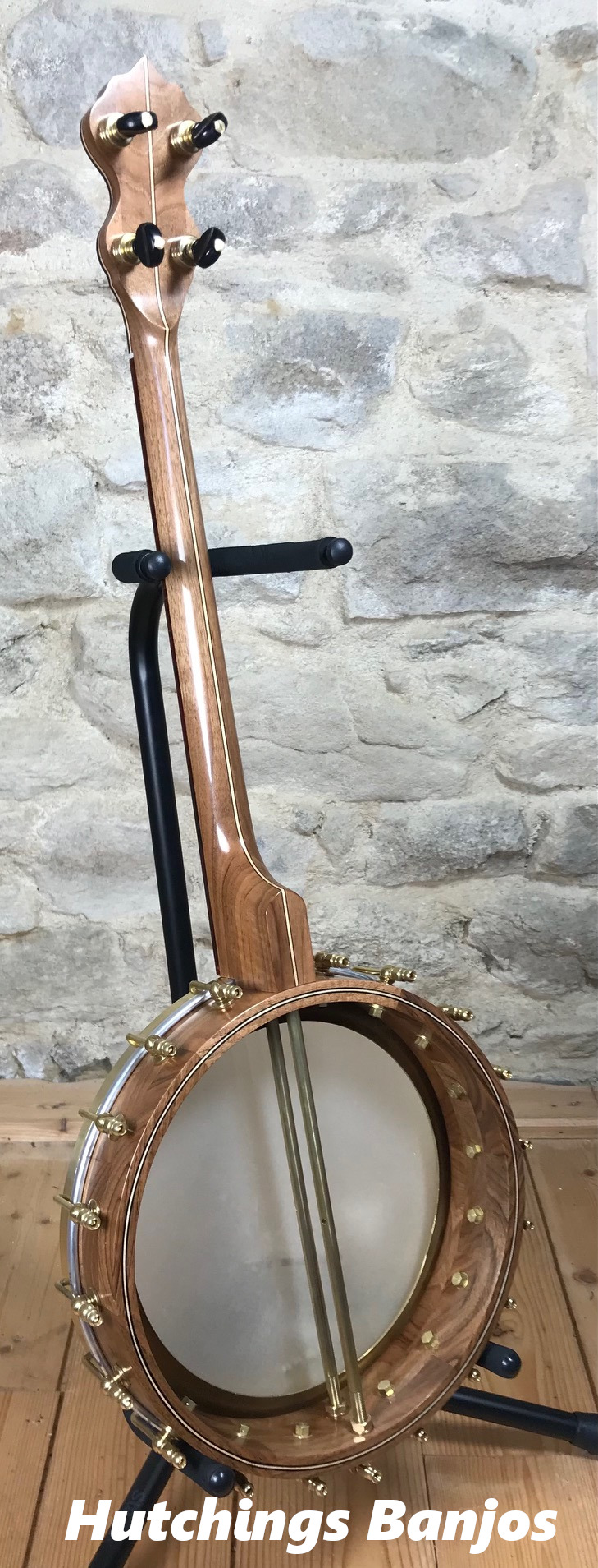 Banjo irlandais avec frettes de ventilateur (multi-échelle)